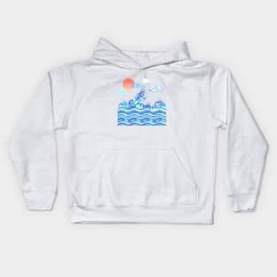 waves Kids Hoodie